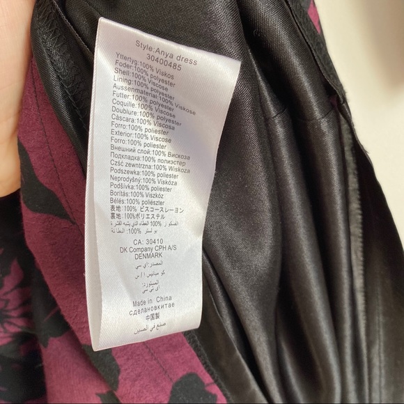 Soaked in Luxury Purple and Black Dress - Picture 6 of 7